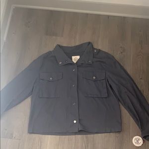 Navy cargo jacket